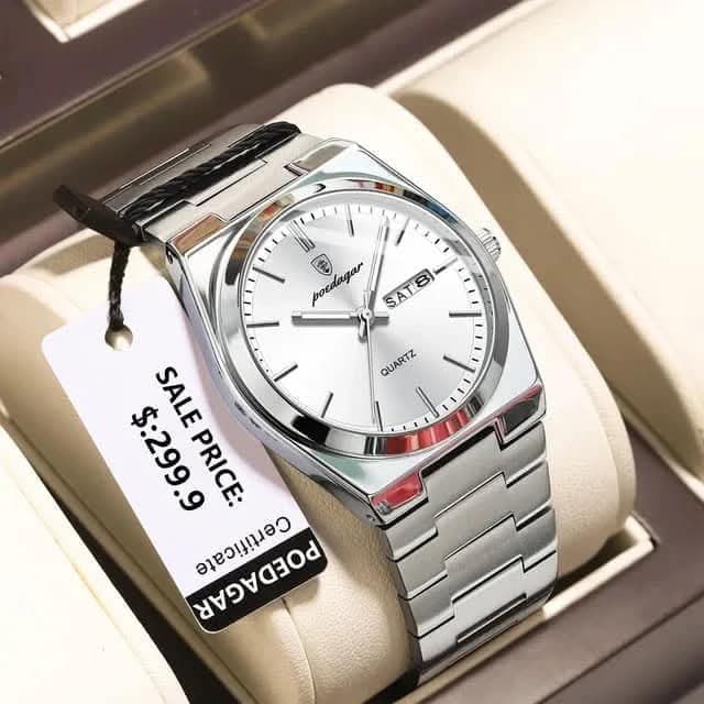 Poaydager 930 Model Luxury Brand White Watch For Men
