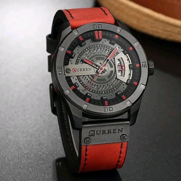 Luxury Watch Rad Colour - Brand CURREN Men Military Sports Watches