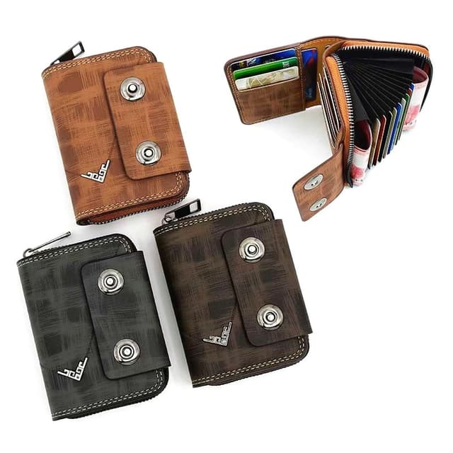 Premium Leather Wallet And Card Holder Wallet