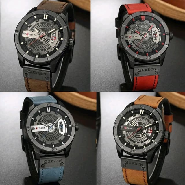 Luxury Watch All Colour - Brand CURREN Men Military Sports Watches