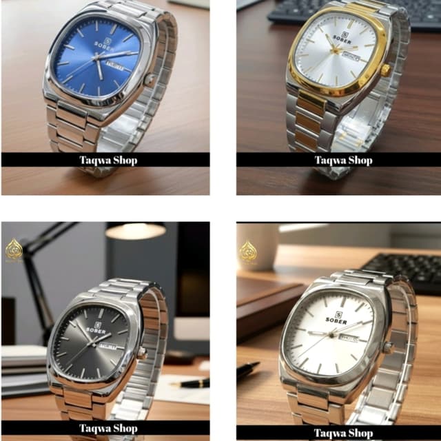 Luxury Sober Watch All Colour