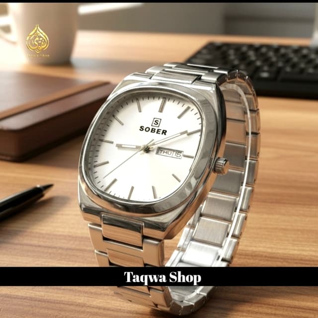 Sober Watch White Colour